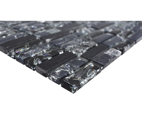 Mozaiková dlaždice ze skla a kamene