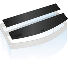 Kryt akvária se dvěma deskami