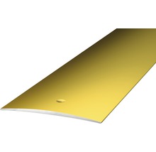 ALU přechodový profil zlatý 2,7m 60mm šroubovací (předvrtaný)-thumb-0