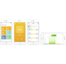 Různé snímky obrazovky chytrého telefonu s aplikací Smart Home