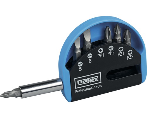 Šroubovák Narex s různými bity