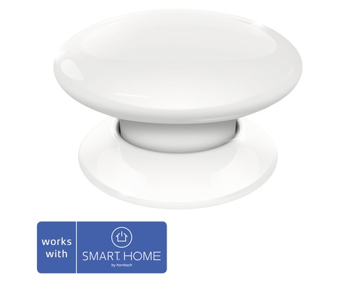 Chytré bezdrátové tlačítko Fibaro bílé kompatibilní se SMART HOME by hornbach