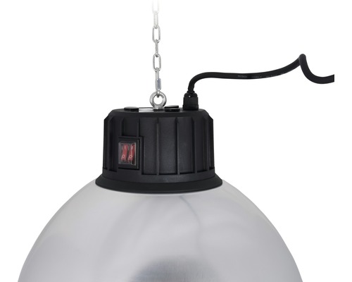 Závěsná lampa s řetězem a spínačem