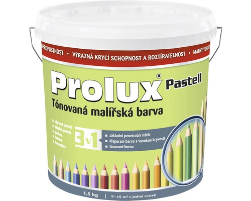 Barva Prolux Pastell 0597 zelená světlá 1,5 kg