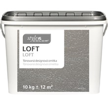Kbelík Style Color Loft tónovaná designová omítka, 10 kg