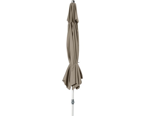 Zavřený zahradní slunečník s rámem