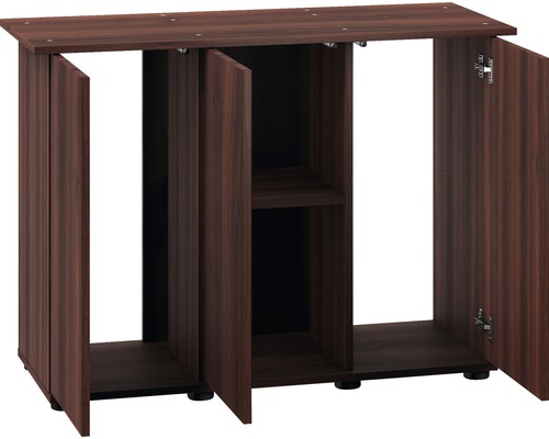 Skříňka pod akvárium se třemi dvířky a otevřenou přihrádkou