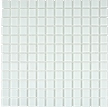 Skleněná mozaika CM4SE40 Crystal uni bílá 30x30 cm-thumb-0
