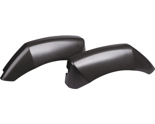 Dvě šedé montážní patky