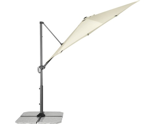 Výkyvný slunečník se stojanem pro venkovní použití