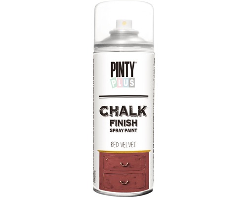 Sprej CHALK CK804 Red velvet sametově červená 400 ml Sprej Pinty Plus Chalk Finish