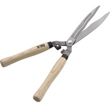 Plotové nůžky for_q s vlnitým ostřím a dřevěnou rukojetí dvoubřité-thumb-0