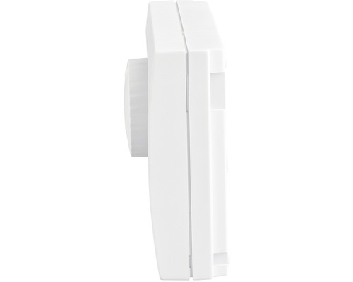 Detailní pohled na pokojový termostat