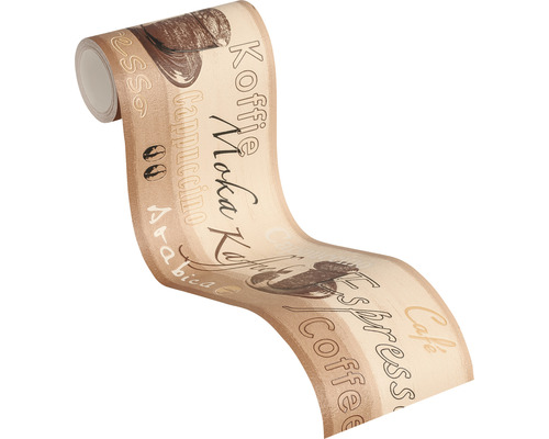 Tapetová bordura s motivem kávy