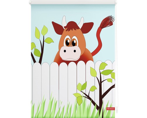 Roleta s motivem krávy do dětského pokoje