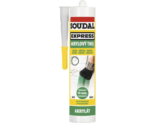 Akrylový tmel SOUDAL Express 280 ml Akrylový tmel SOUDAL Express 280 ml
