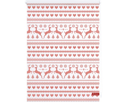 Roleta s vánočním motivem jelena