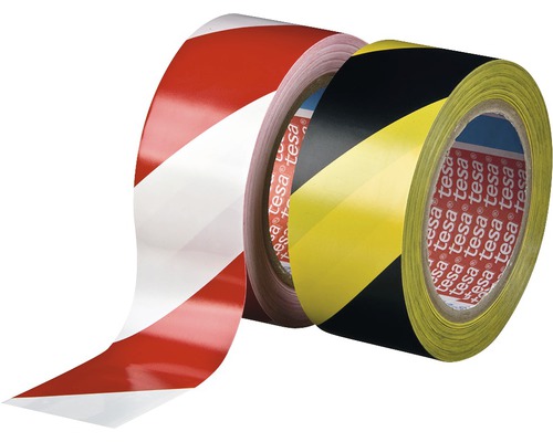 Výstražné, značkovací páska žluto-černá 50mmx30m