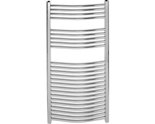 Koupelnový radiátor Novaservis oblý 160x45 cm chrom