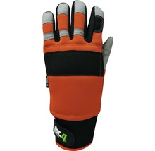 Zahradní rukavice for_q protipořezové vel. XL oranžové-thumb-1
