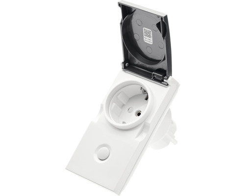 Nástěnná zásuvka s výklopným víkem