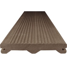 Terasové prkno WPC TERAFEST Groove 23 x 137 x 3000 mm tmavě hnědé