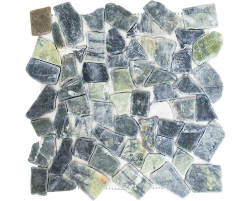 Mozaika z přírodního kamene Ciot 407 30,5x32,5 cm zelená