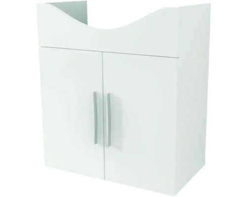 Koupelnová skříňka pod umyvadlo Baden Haus Aida bílá vysoce lesklá 60 x 70 x 33,5 cm