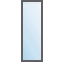 Plastové okno jednokřídlé ESG ARON Basic bílé/antracit 700 x 1650 mm DIN levé-thumb-0