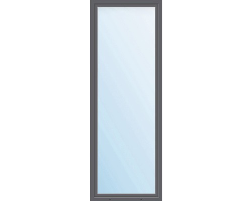 Plastové okno jednokřídlé ESG ARON Basic bílé/antracit 500 x 1650 mm DIN levé Plastové okno jednokřídlé ESG ARON Basic bílé/antracit 500 x 1650 mm DIN levé