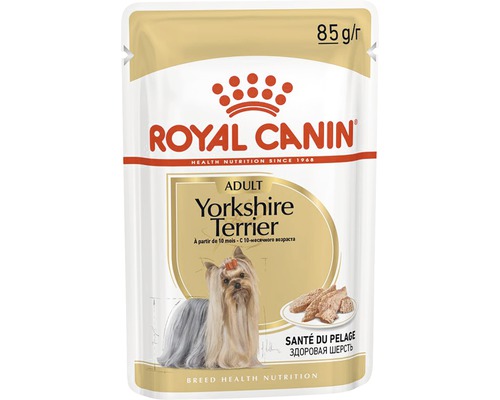Krmivo pro dospělé psy Royal Canin Adult Yorkshire Terrier, balení 85 gramů