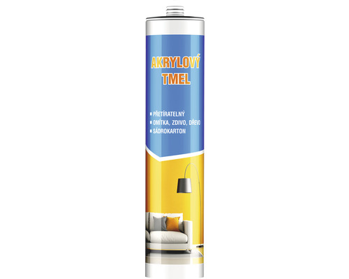 Akrylový tmel 280 ml bílý