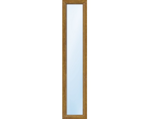 Plastové okno fixní zasklení ESG ARON Basic bílé/zlatý dub 600x1600 mm (neotevíratelné)-0