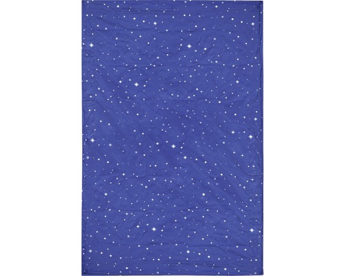 Modrá látka se vzorem hvězd