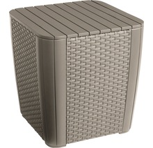 Zahradní stůl s ratanovým vzorem