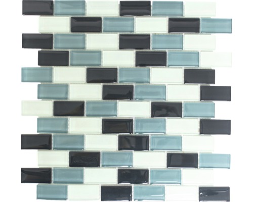 Skleněná mozaika Crystal XCM B825 2,5x5 cm