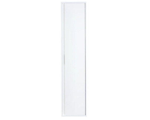 Koupelnová skříňka vysoká Sanox Porto bílá vysoce lesklá 35 x 160 x 27 cm Sprchová zástěna s dveřmi