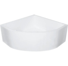 Rohová sprchová polička z plastu