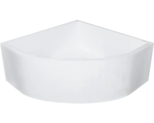 Rohová sprchová polička z plastu