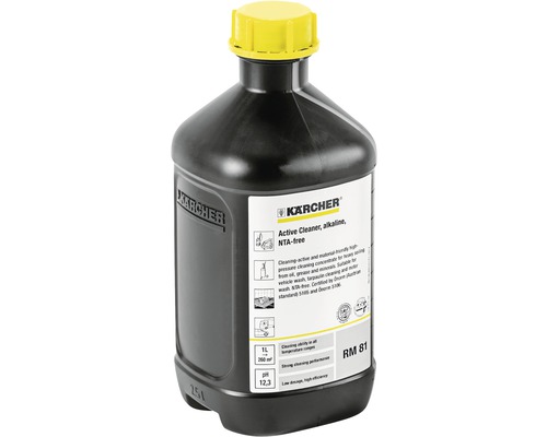 Aktivní čistič Kärcher Professional RM 81 6.295-555.0 Kärcher RM 81 aktivní čistič, alkalický, bez NTA, v 2,5litrové láhvi