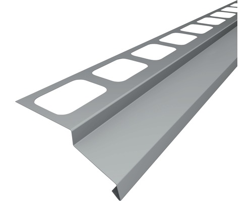 Balkonový profil PRECIT přímý 2000 mm hliník šedý