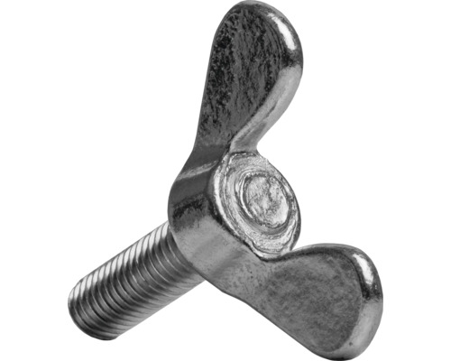 Křídlový šroub DIN 316 M5x30 mm galvanicky pozinkovaný, 50 kusů Křídlový šroub DIN 316 M5x30 mm galvanicky pozinkovaný, 50 kusů