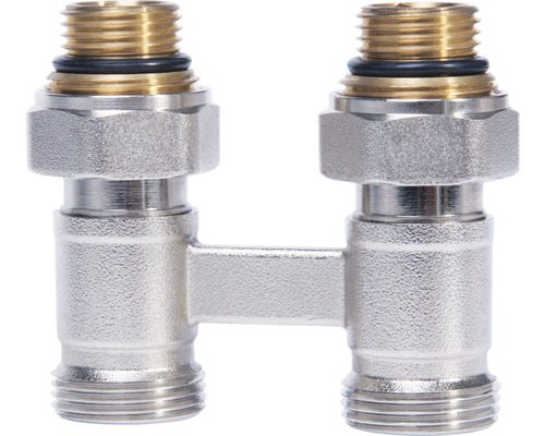 Kovová T-kus pro sanitární instalace