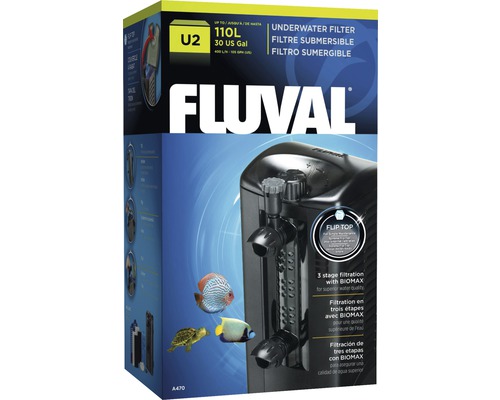 Vnitřní filtr do akvária Fluval U2, 400 l/h