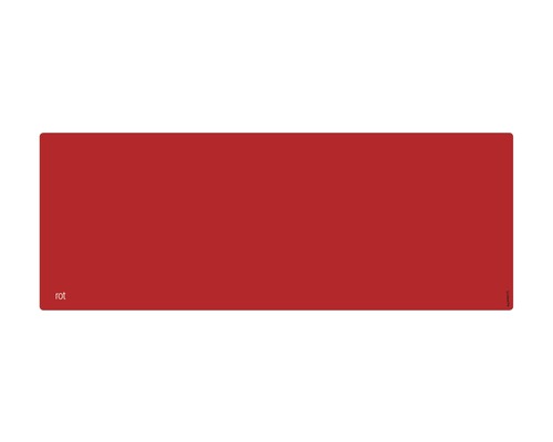 Koupelnová zádní stěna mySPOTTI aqua rot 120x45 cm Červená plocha