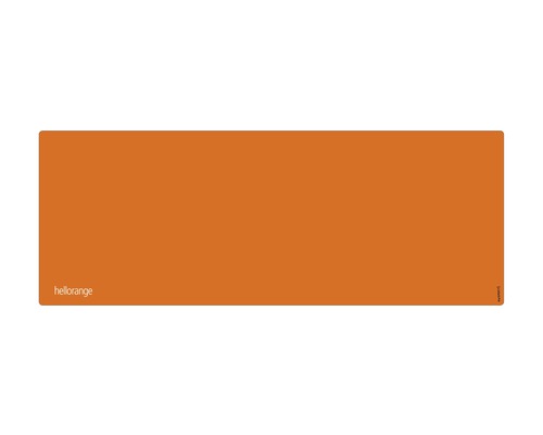 Koupelnová zádní stěna mySPOTTI aqua hellorange 120x45 cm Světle oranžová podložka