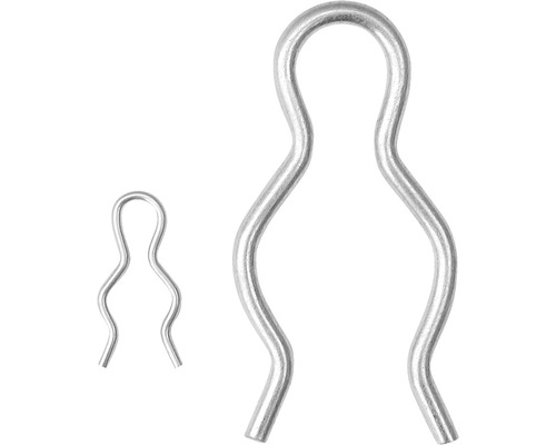Symetrická závlačka galvanicky pozinkovaná 3,2 mm 50 ks