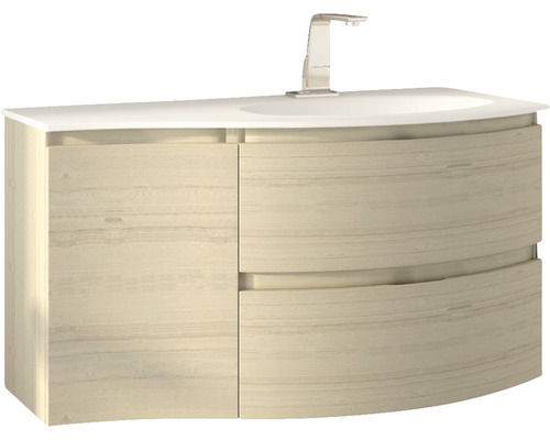 Skříňka pod umyvadlo s umyvadlem a baterií