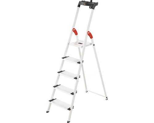 Hliníkové schůdky Hailo L80 ComfortLine 5 stupňů Hliníkové schůdky Hailo L80 ComfortLine 5 stupňů