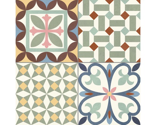 Dekorativní dlaždice s různými vzory pro stěny a podlahy